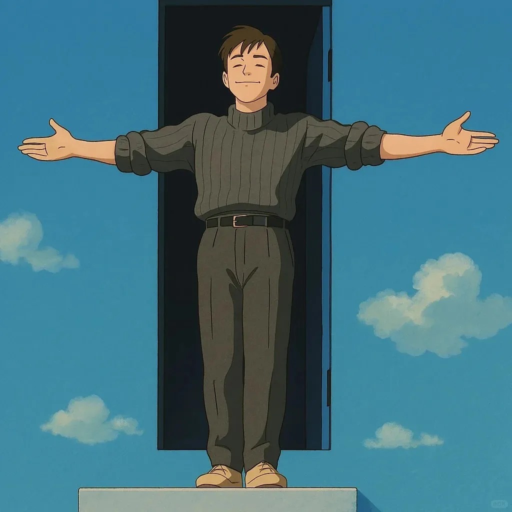 Ghibli Style Forest scene